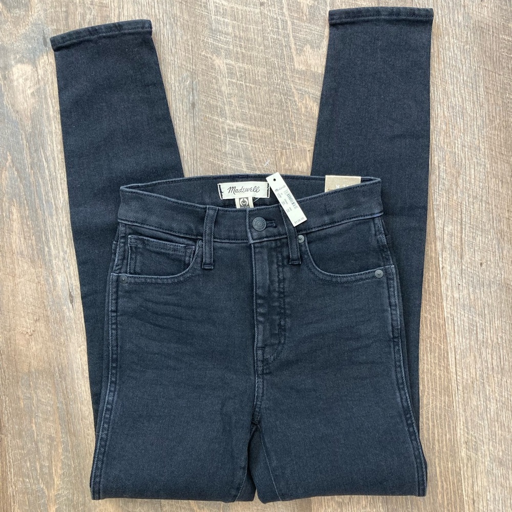 NWT | Madewell Captain Wash High Rise Skinny Jeans